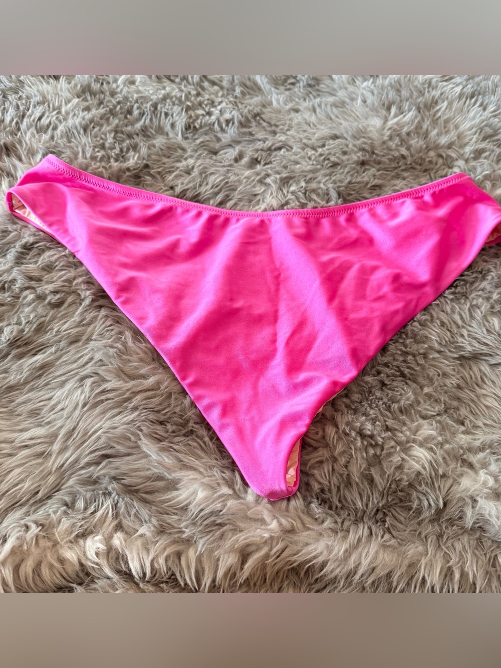 Curvy Beach Priscilla pink cheeky bottom 2x